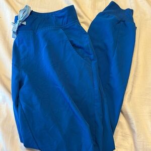 Wear figs Royal Blue Zamora Jogger scrub bottoms
